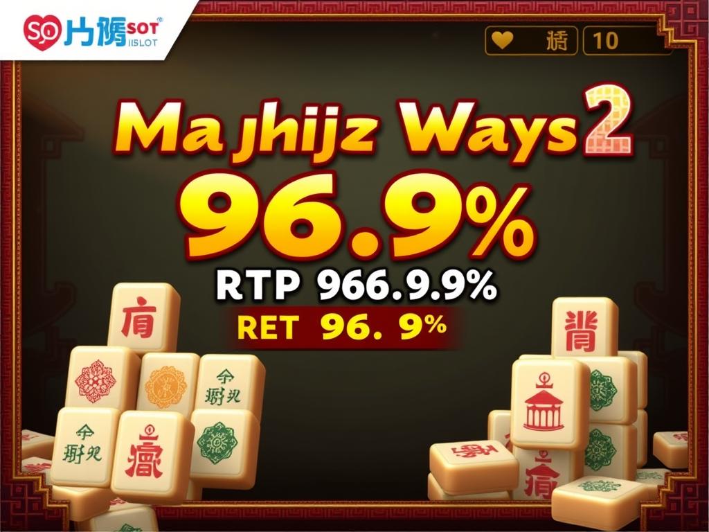 Game slot gacor Mahjong Ways 2 di Sohibslot