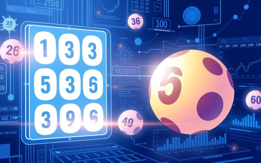 Ilustrasi Togel Online dan sistem prediksi angka