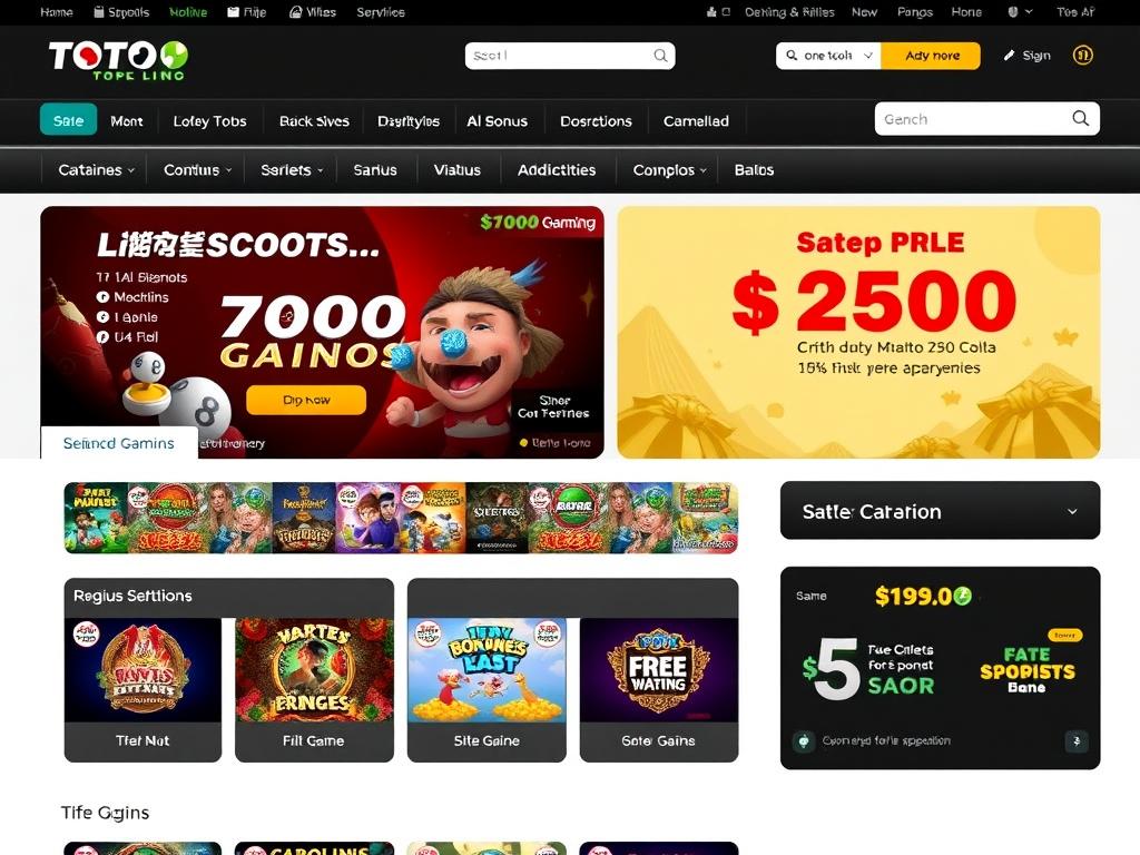 Logo dan tampilan situs Togel Online A dengan fitur utama