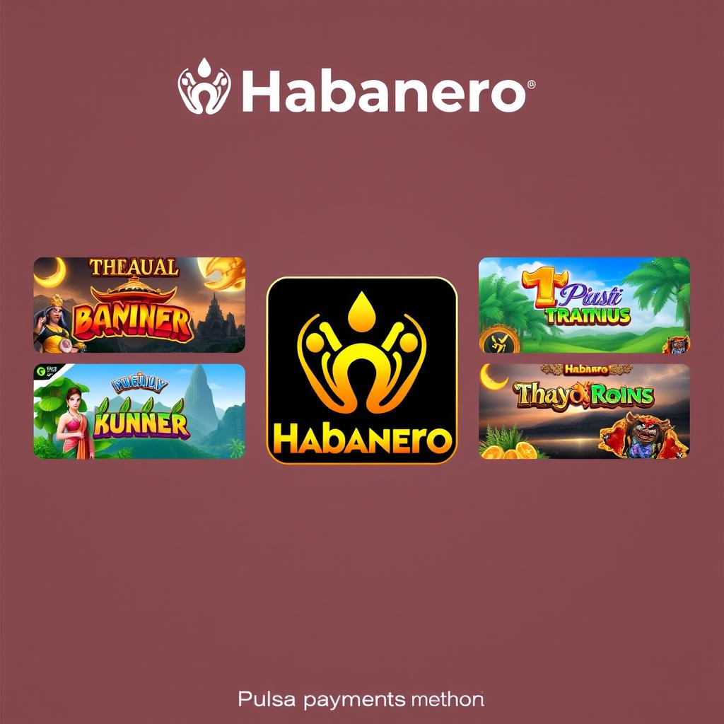 Logo provider slot pulsa Thailand Habanero