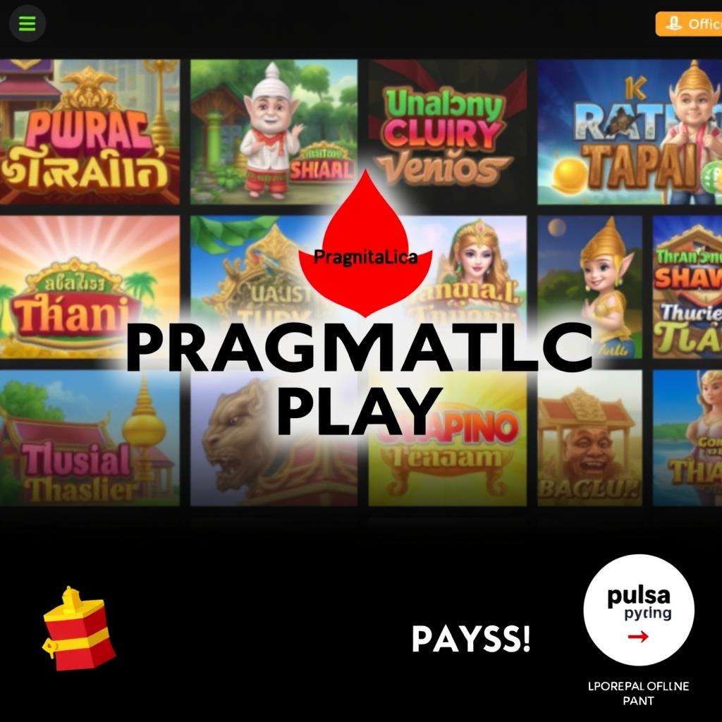 Logo provider slot pulsa Thailand Pragmatic Play