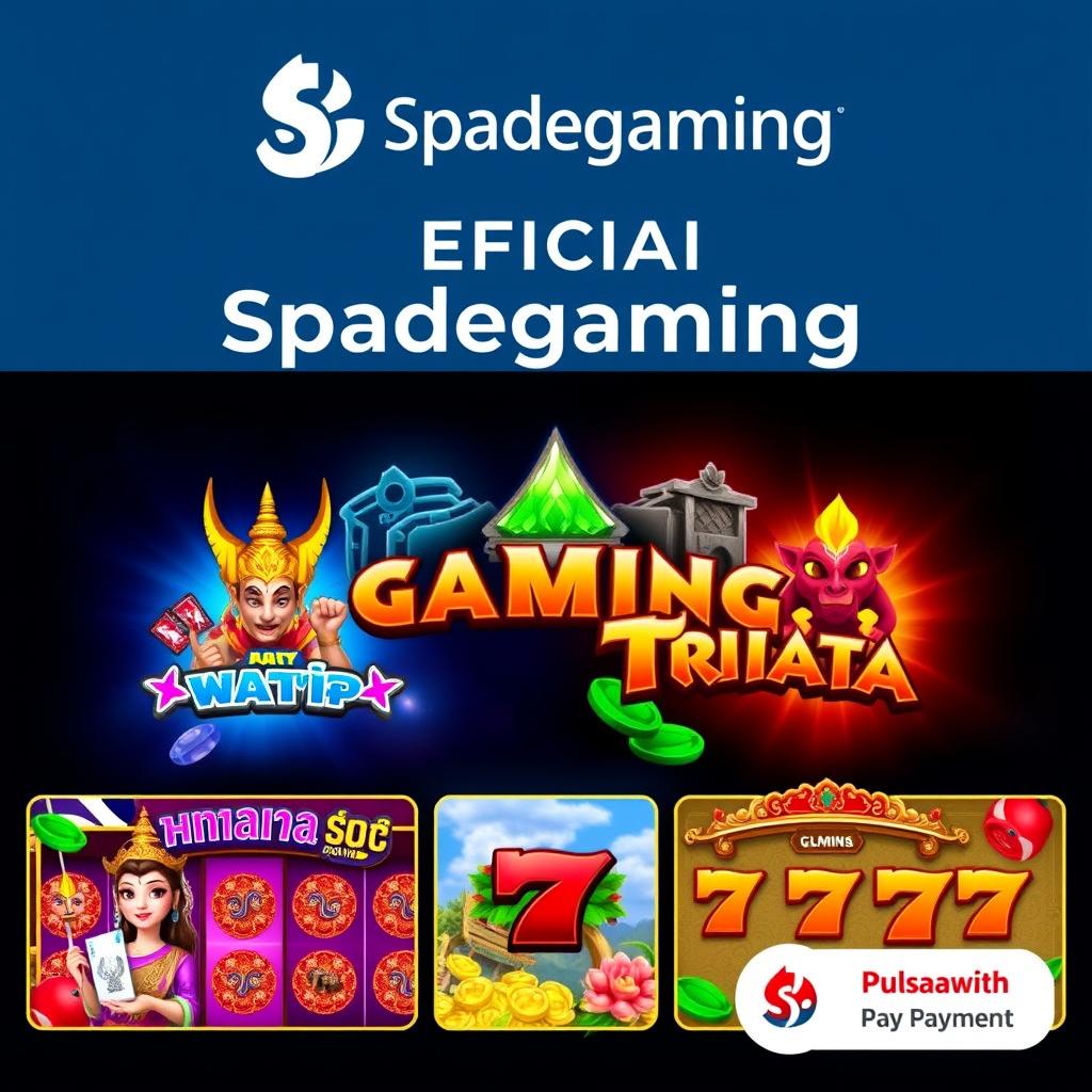 Logo provider slot pulsa Thailand Spadegaming