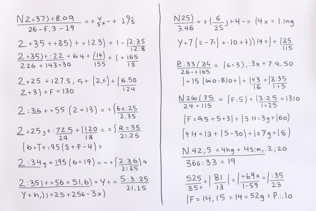 Rumus matematika untuk prediksi Togel