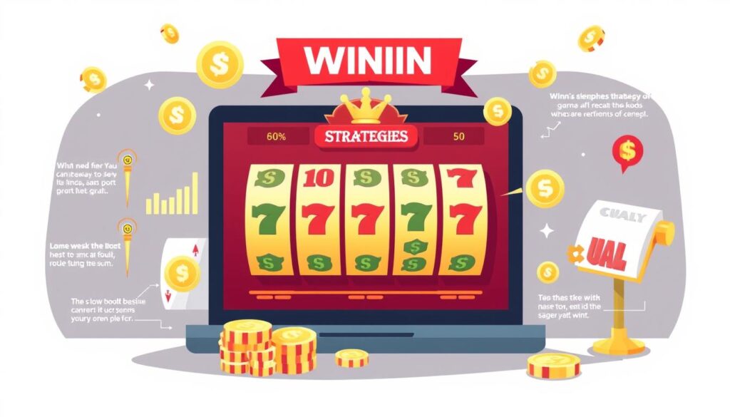 Ilustrasi strategi memenangkan jackpot di situs judi toto slot gacor SohibSlot